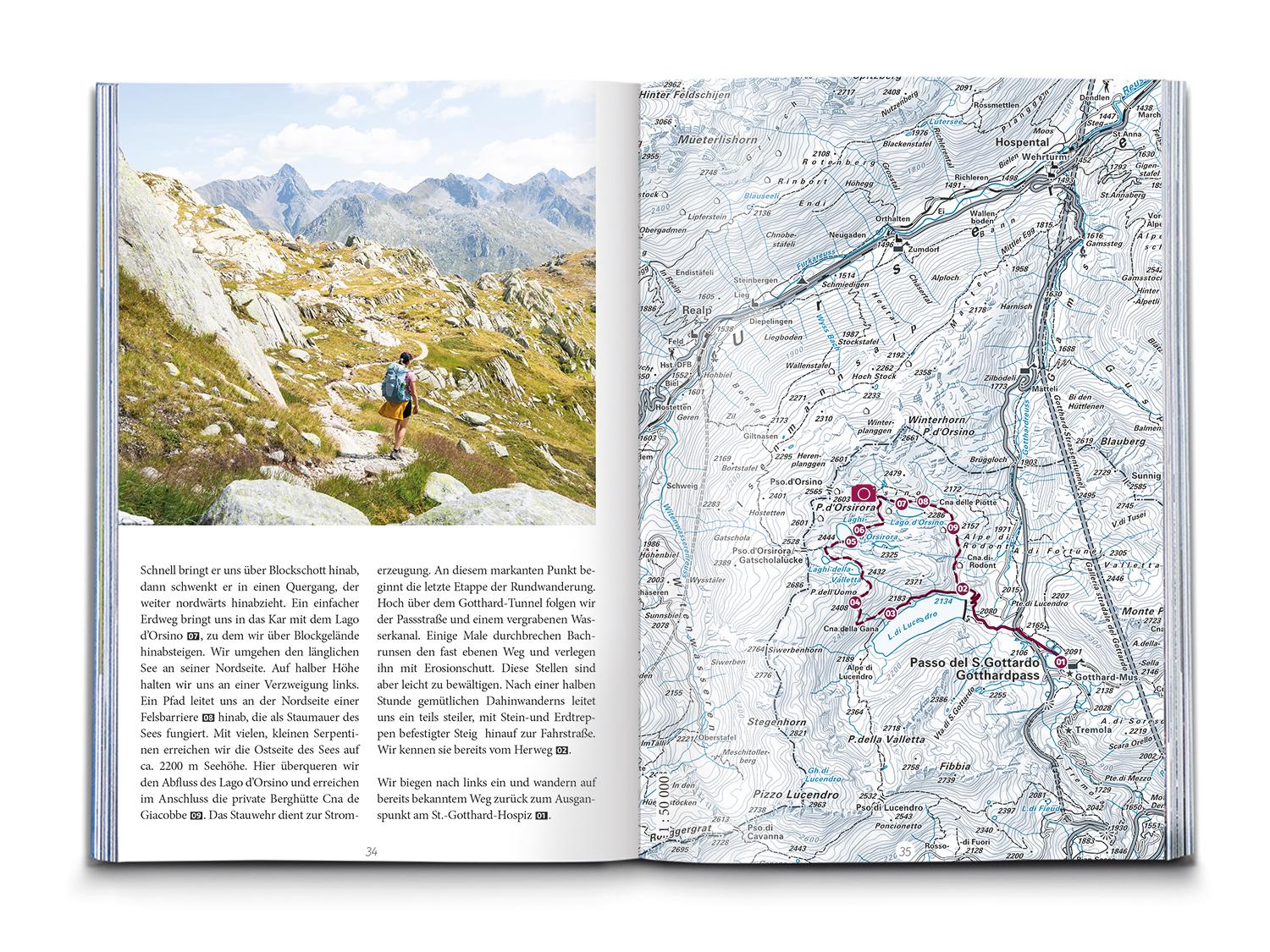 Beispielinhalt (Bild) KOMPASS Dein Augenblick Tessin