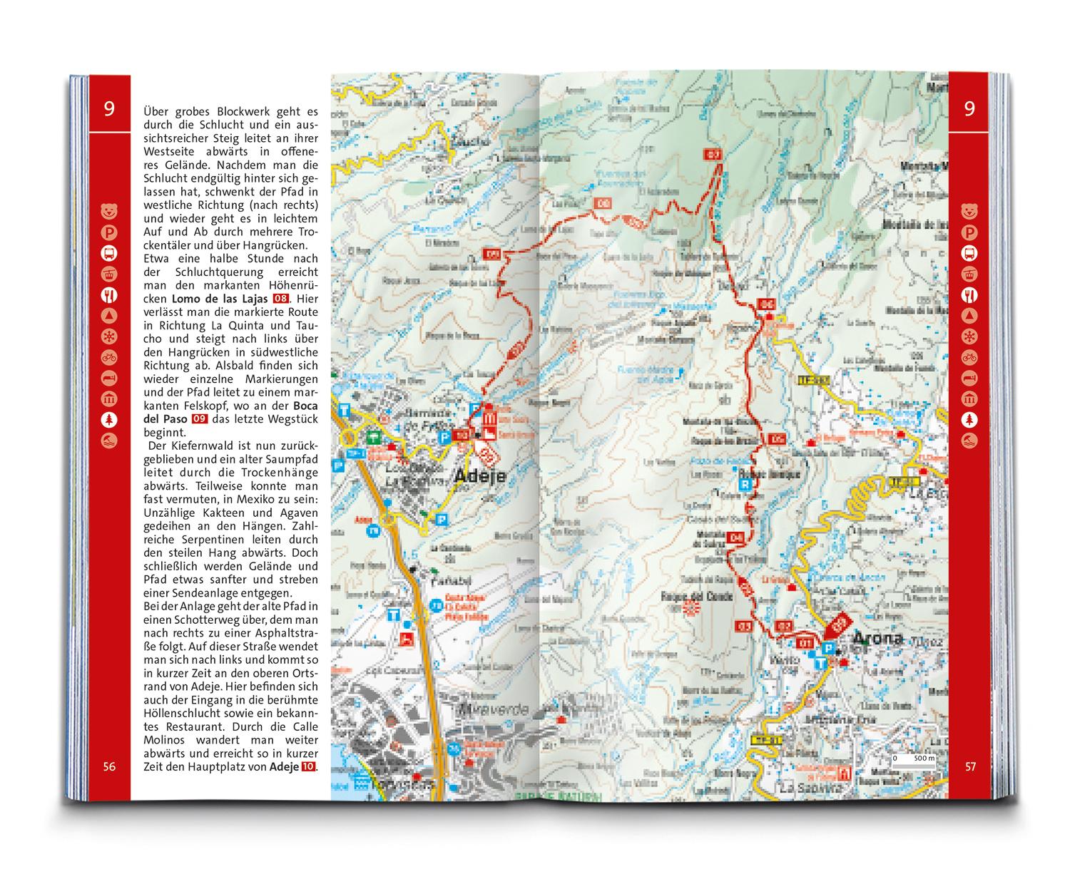 Beispielinhalt (Bild) KOMPASS Wanderführer Teneriffa, 80 Touren mit Extra-Tourenkarte