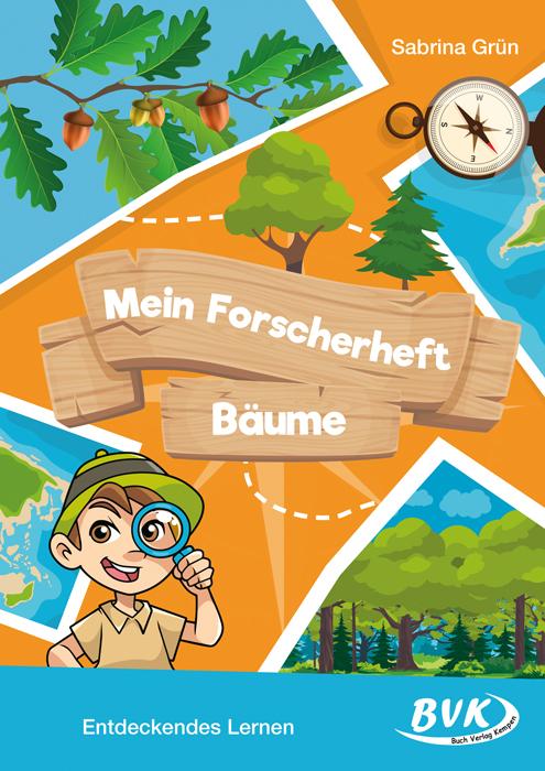 Vorderes Coverbild Mein Forscherheft - Bäume