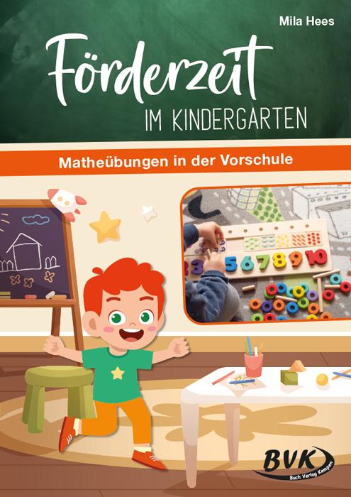 Vorderes Coverbild Förderzeit im Kindergarten - Matheübungen in der Vorschule