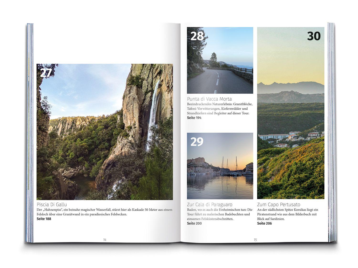 Beispielinhalt (Bild) KOMPASS Dein Augenblick Korsika