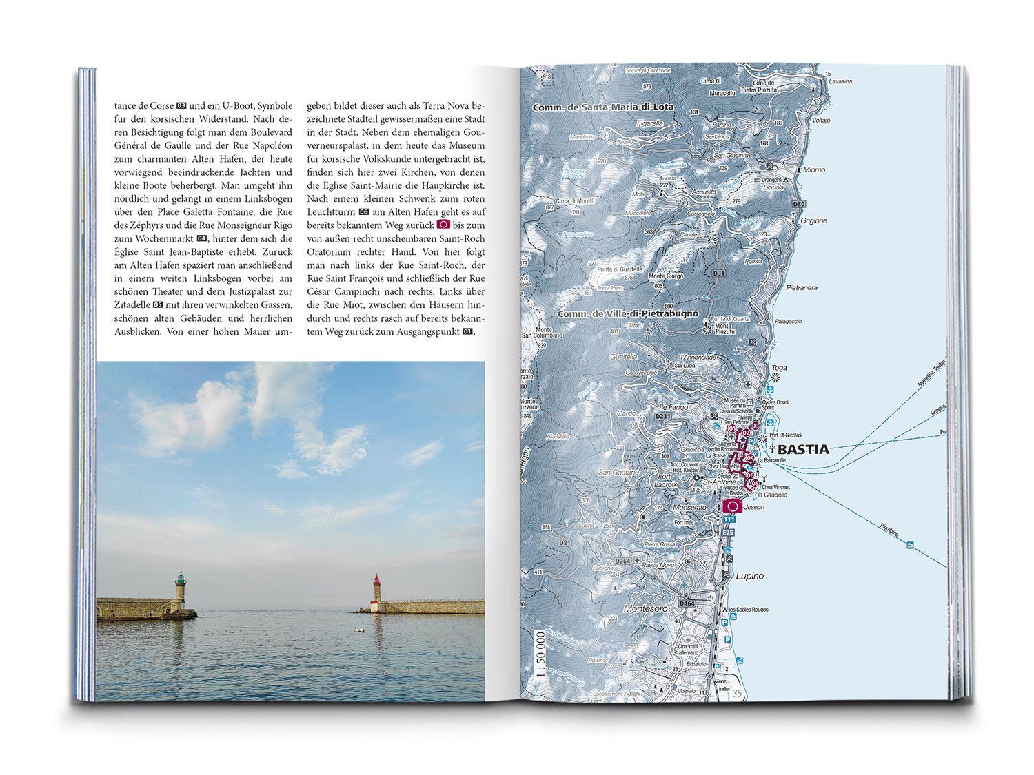 Beispielinhalt (Bild) KOMPASS Dein Augenblick Korsika