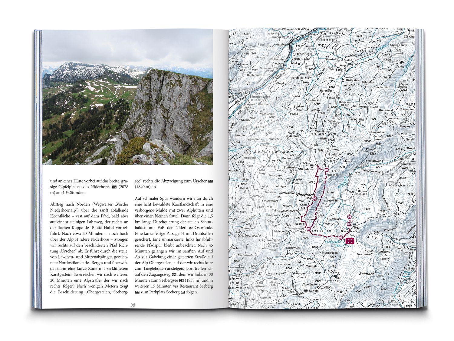 Beispielinhalt (Bild) KOMPASS Dein Augenblick Berner Oberland