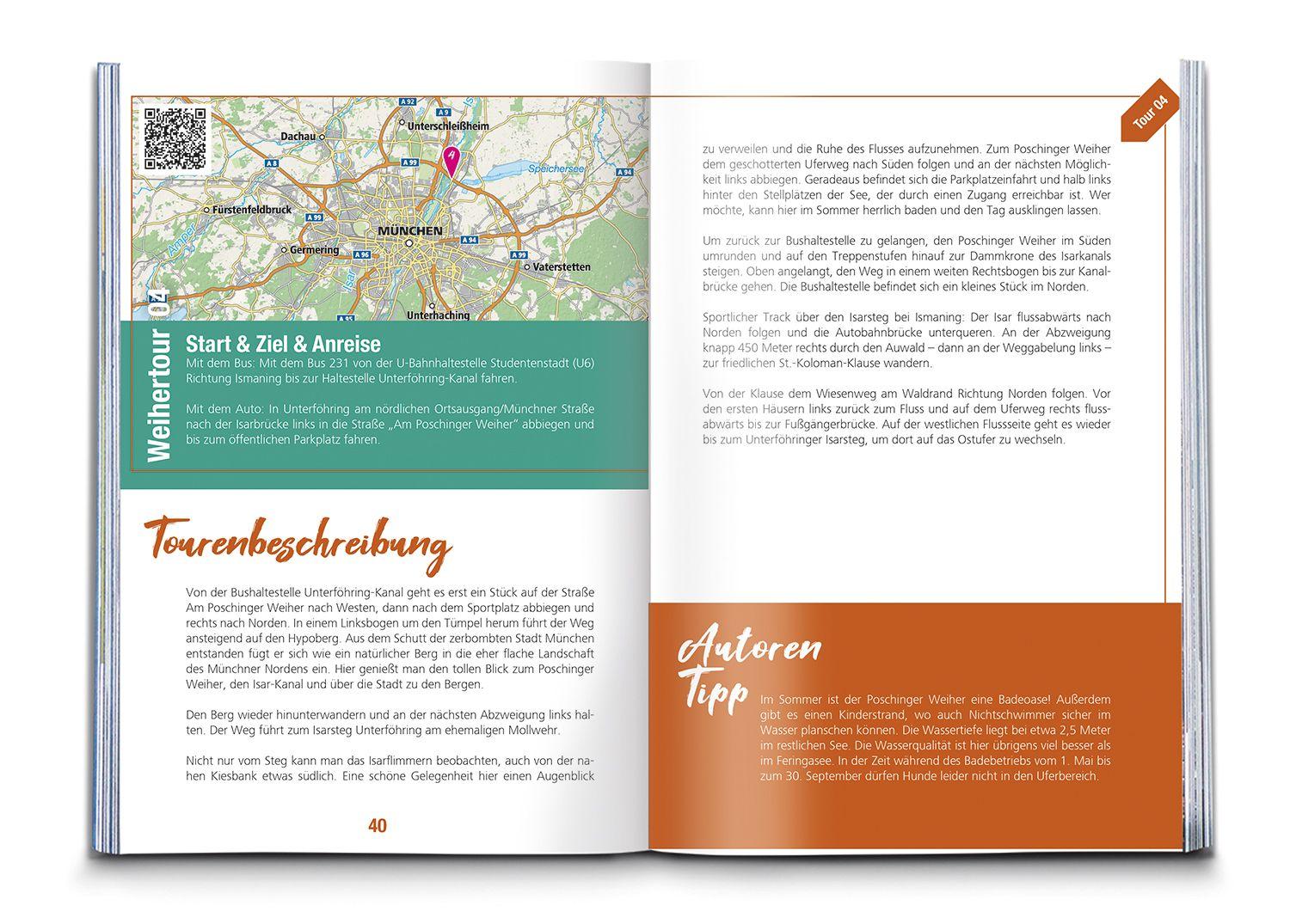 Beispielinhalt (Bild) KOMPASS Endlich Erfrischung - Seen rund um München