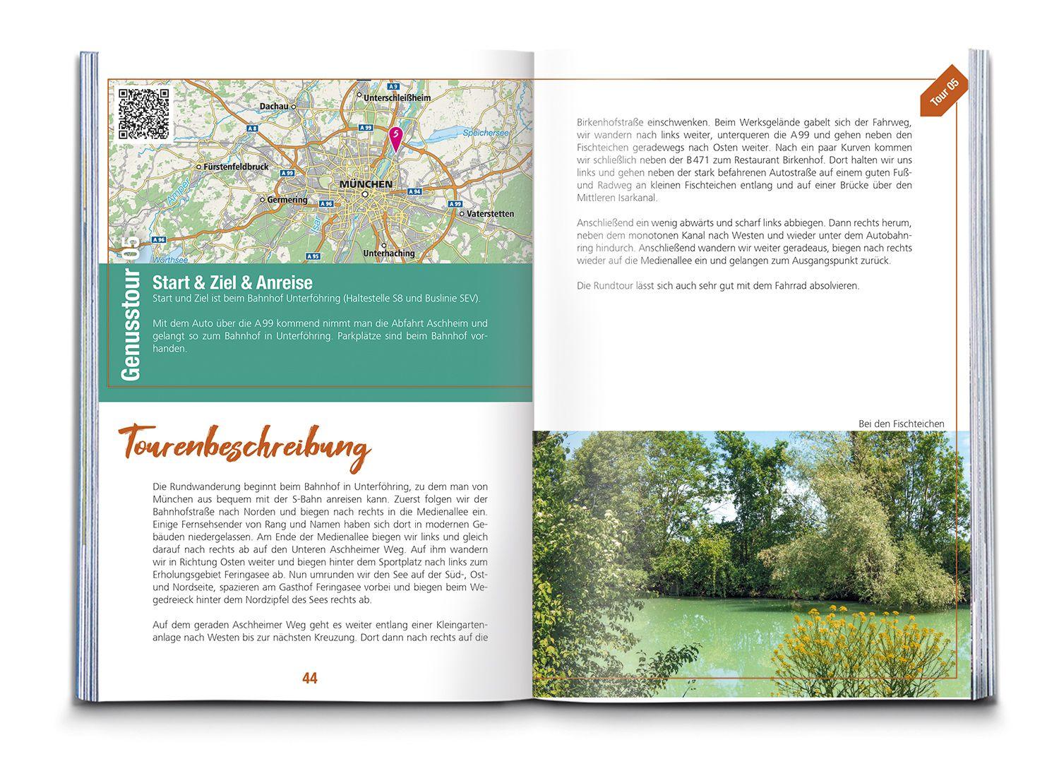 Beispielinhalt (Bild) KOMPASS Endlich Erfrischung - Seen rund um München