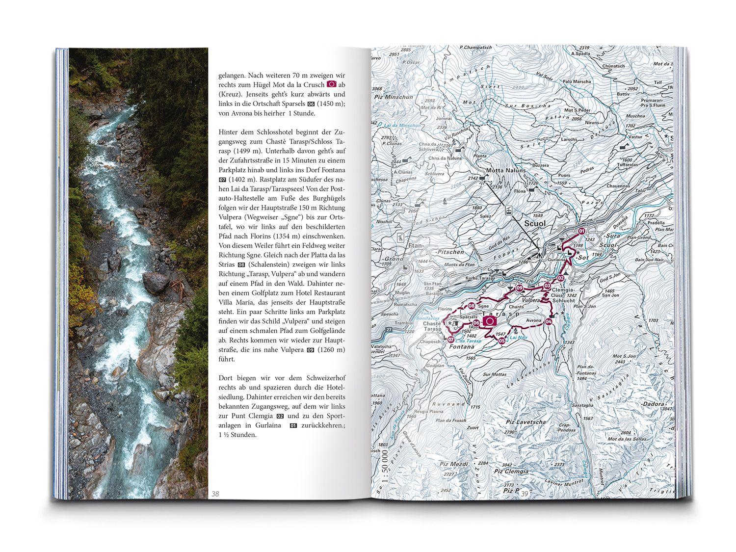 Beispielinhalt (Bild) KOMPASS Dein Augenblick Engadin Südbünden
