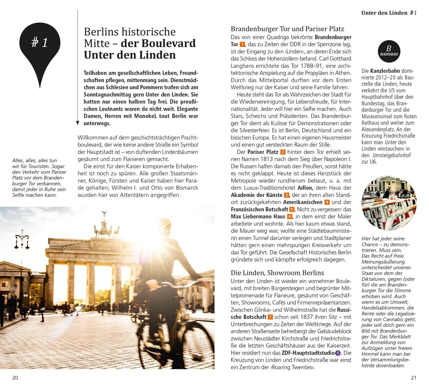 Beispielinhalt (Bild) DUMONT direkt Reiseführer Berlin