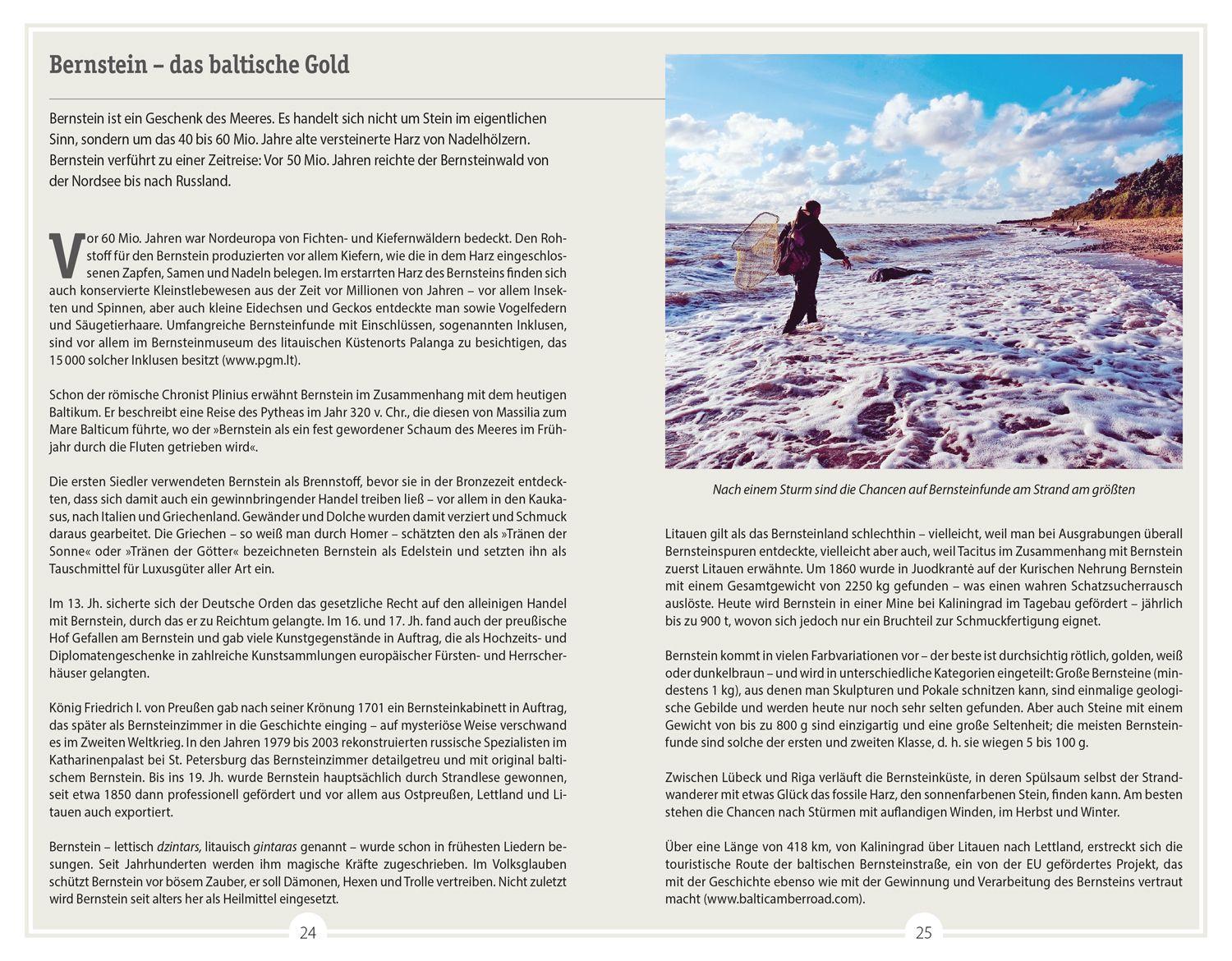 Beispielinhalt (Bild) DUMONT Reise-Handbuch Reiseführer Baltikum