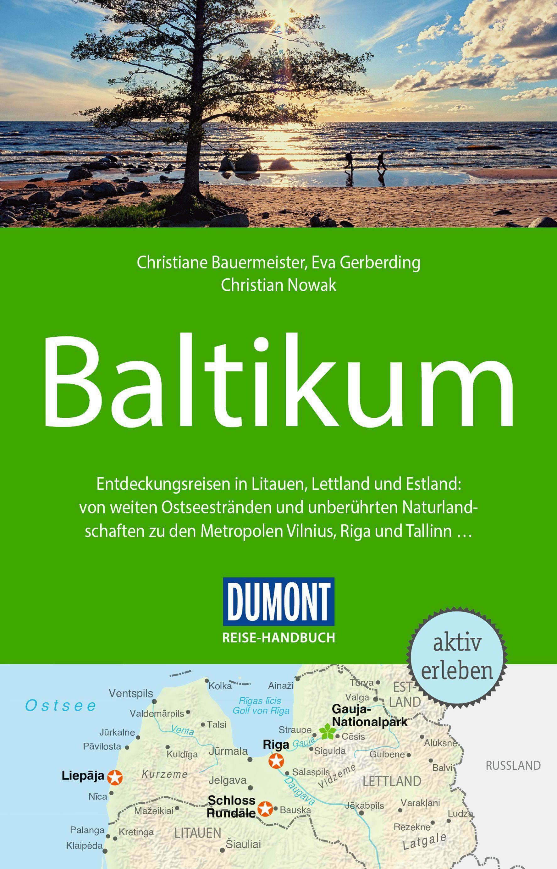 Vorderes Coverbild DUMONT Reise-Handbuch Reiseführer Baltikum