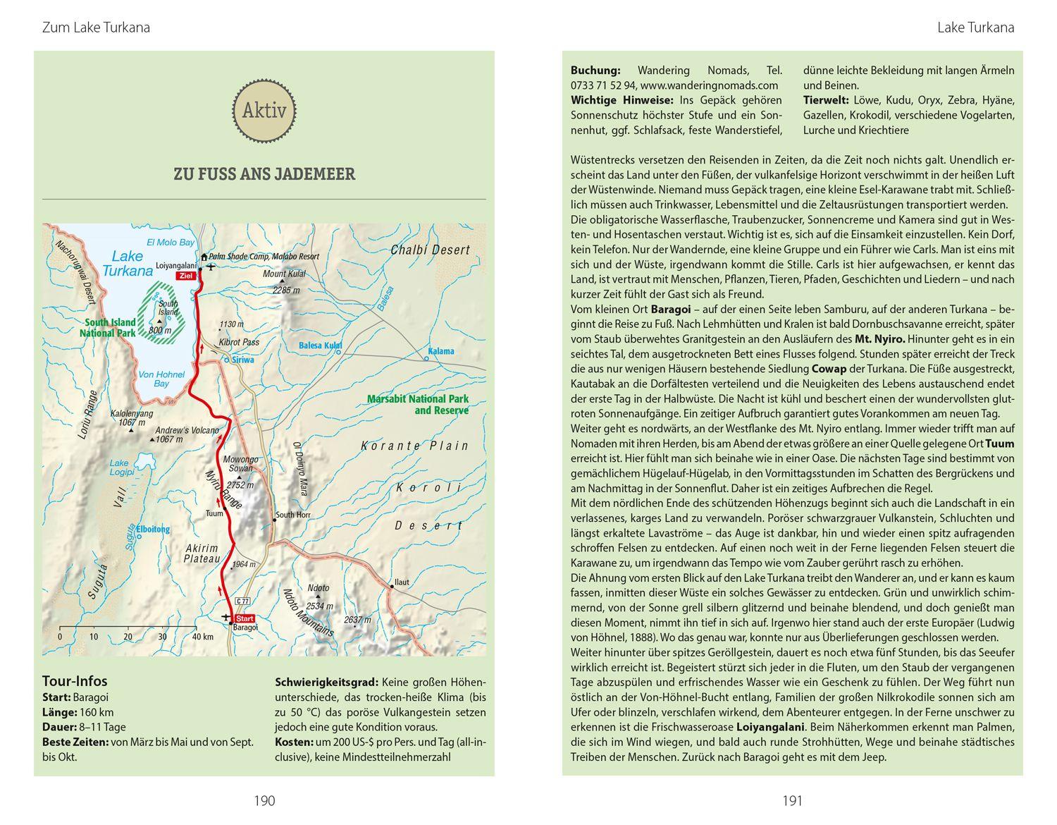 Beispielinhalt (Bild) DUMONT Reise-Handbuch Reiseführer Kenia, Tansania