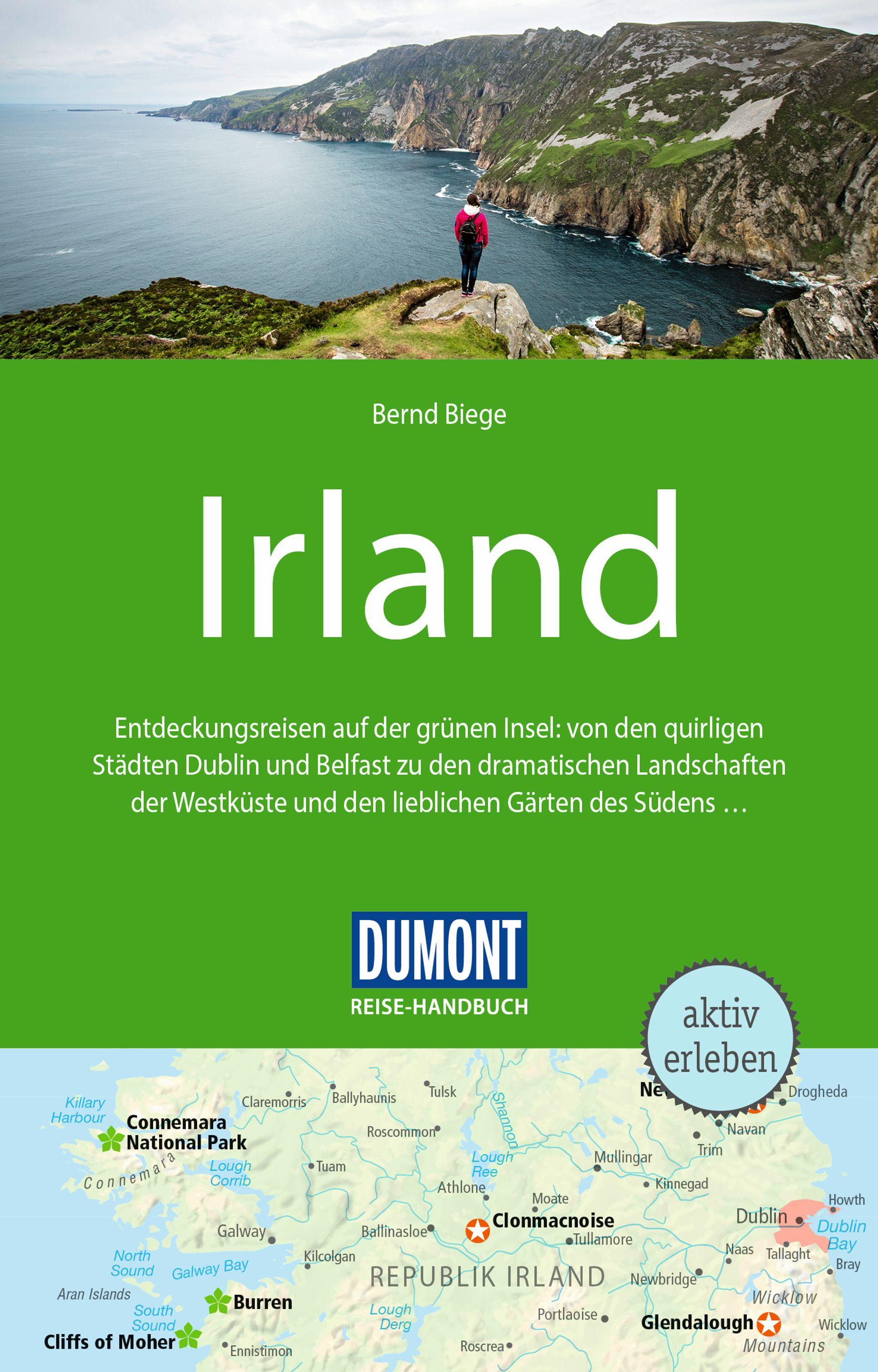 Vorderes Coverbild DUMONT Reise-Handbuch Reiseführer Irland