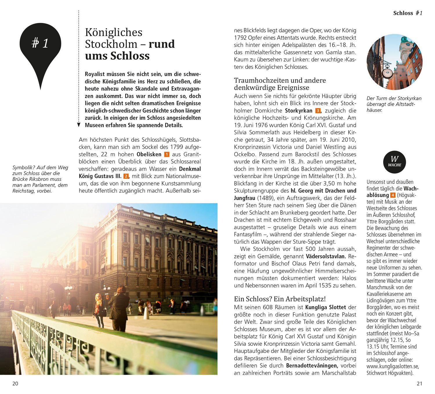 Beispielinhalt (Bild) DUMONT direkt Reiseführer Stockholm