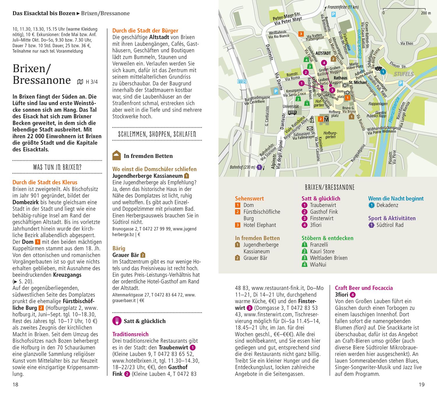 Beispielinhalt (Bild) DUMONT direkt Reiseführer Südtirol