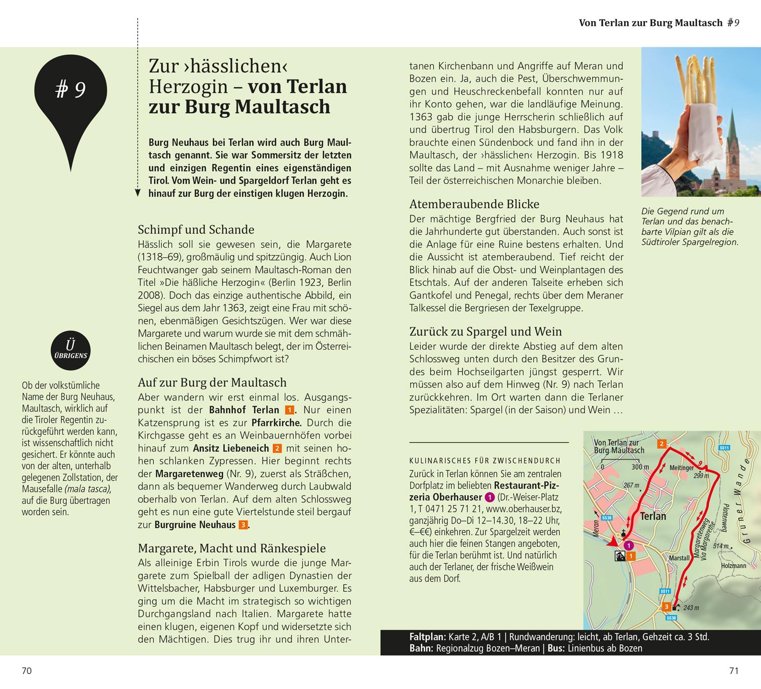 Beispielinhalt (Bild) DUMONT direkt Reiseführer Südtirol