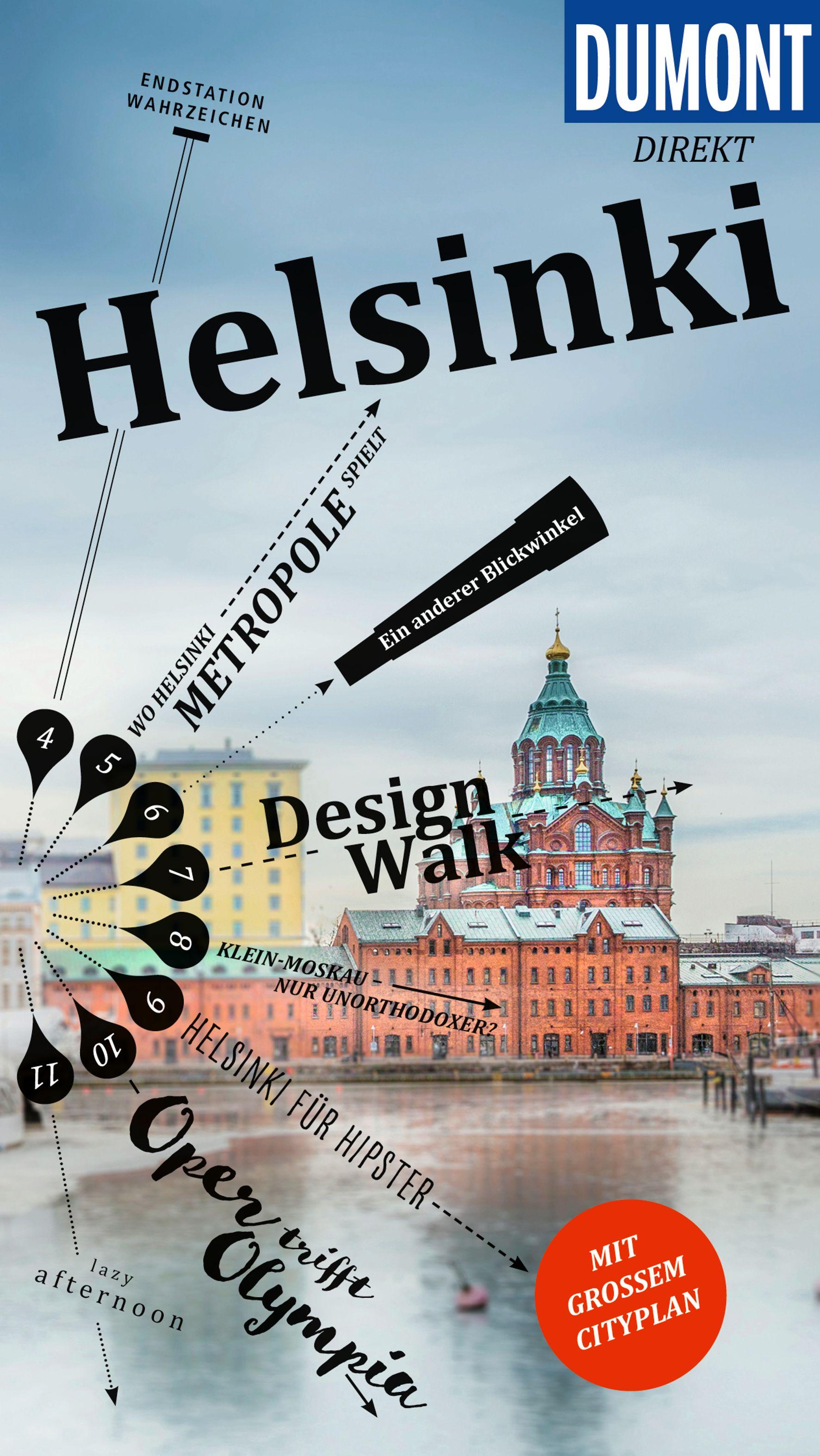 Vorderes Coverbild DUMONT direkt Reiseführer Helsinki