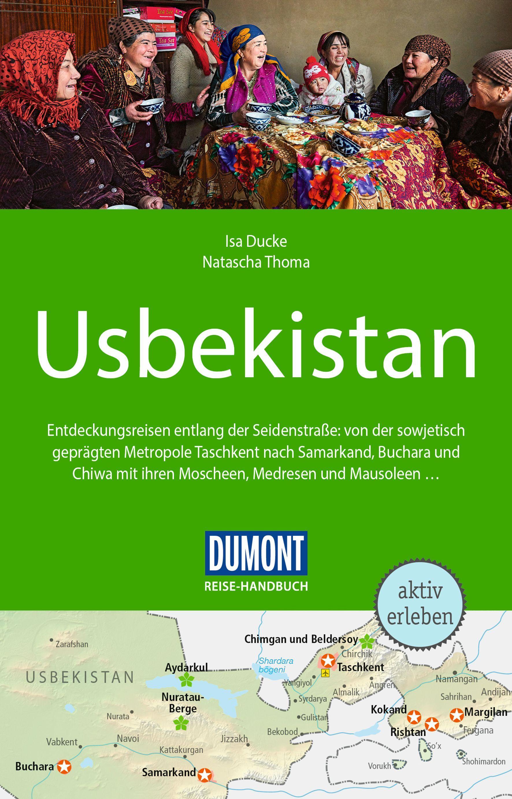 Vorderes Coverbild DUMONT Reise-Handbuch Reiseführer Usbekistan