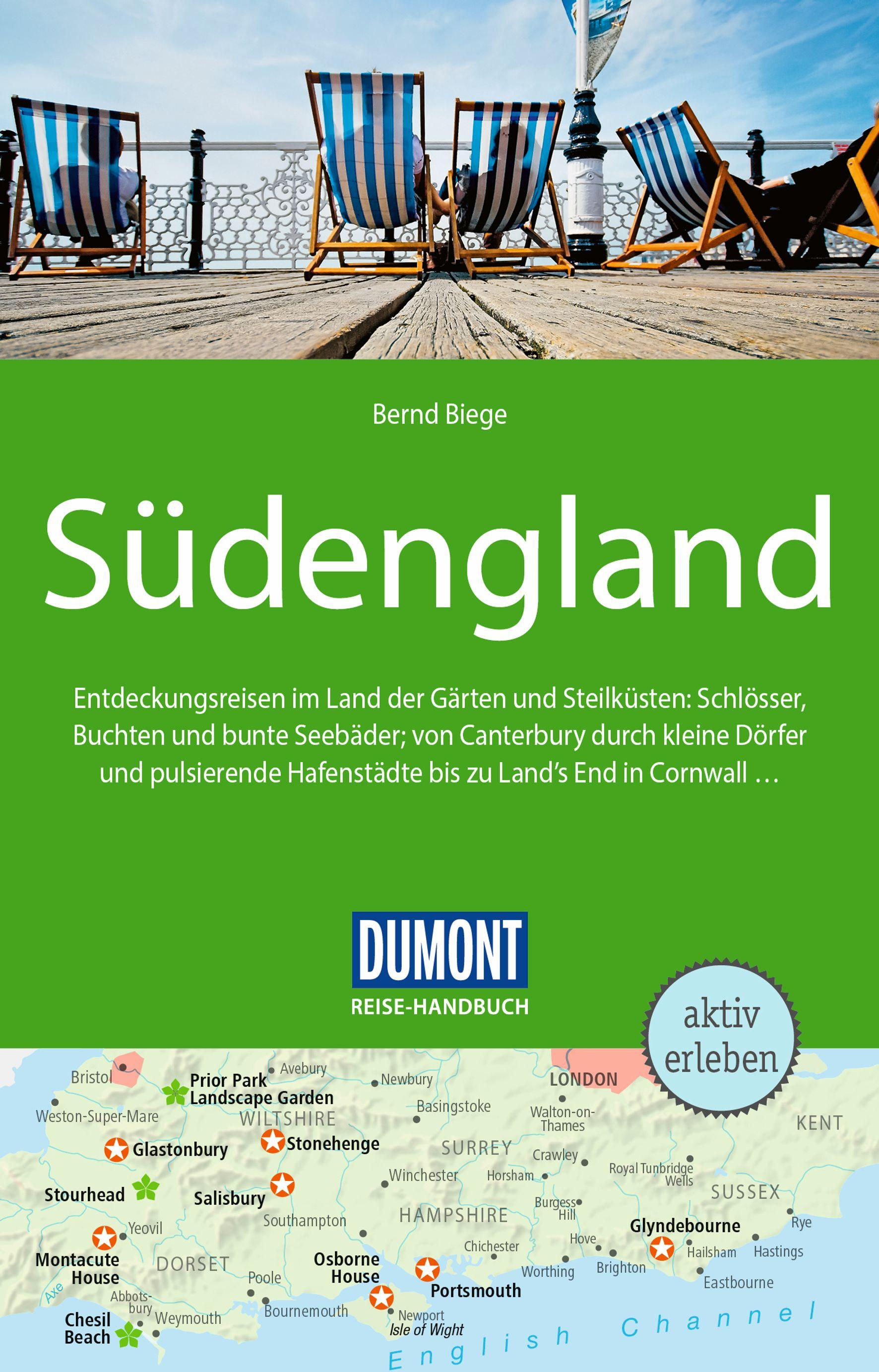 Vorderes Coverbild DUMONT Reise-Handbuch Reiseführer Südengland