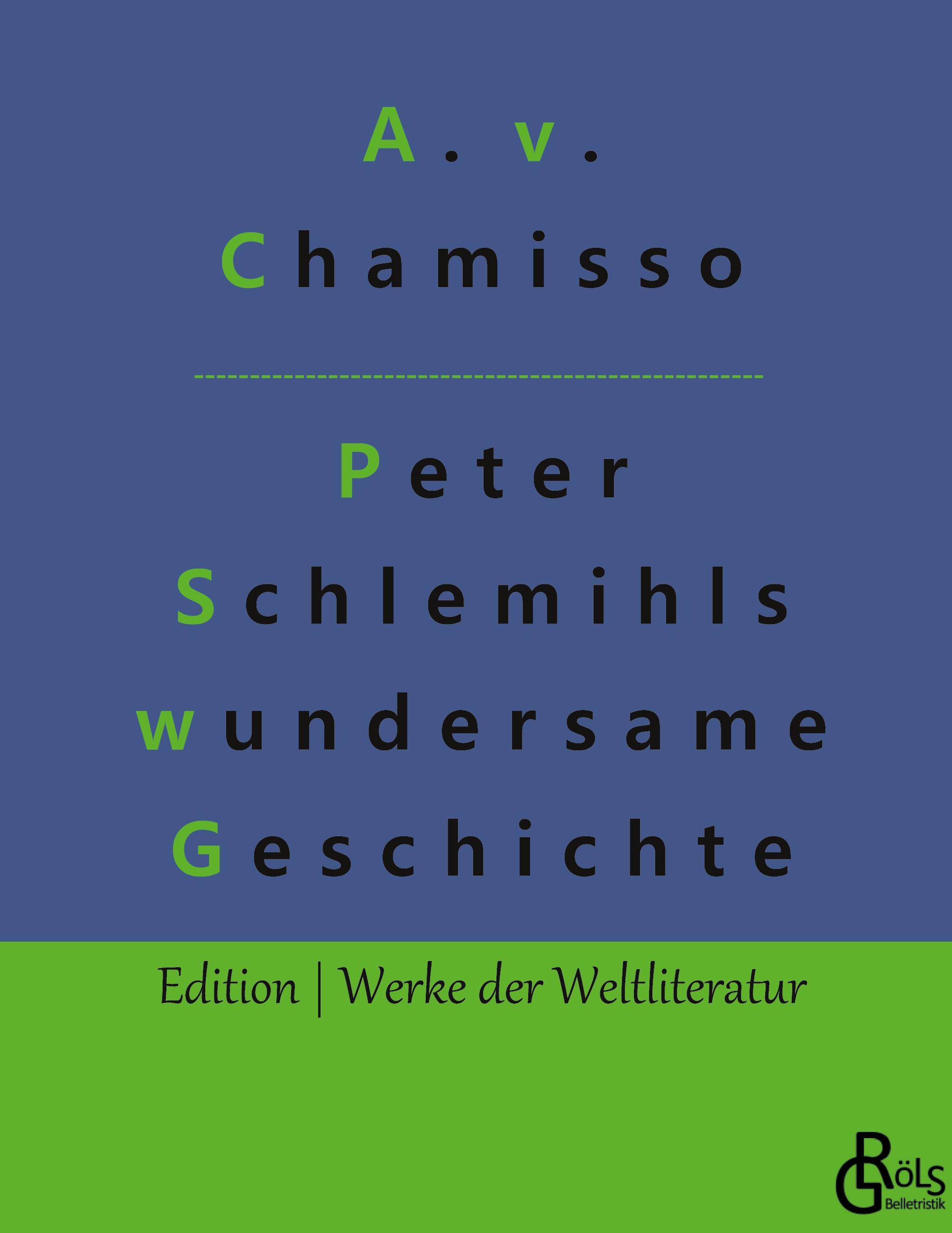 Vorderes Coverbild Peter Schlemihls wundersame Geschichte