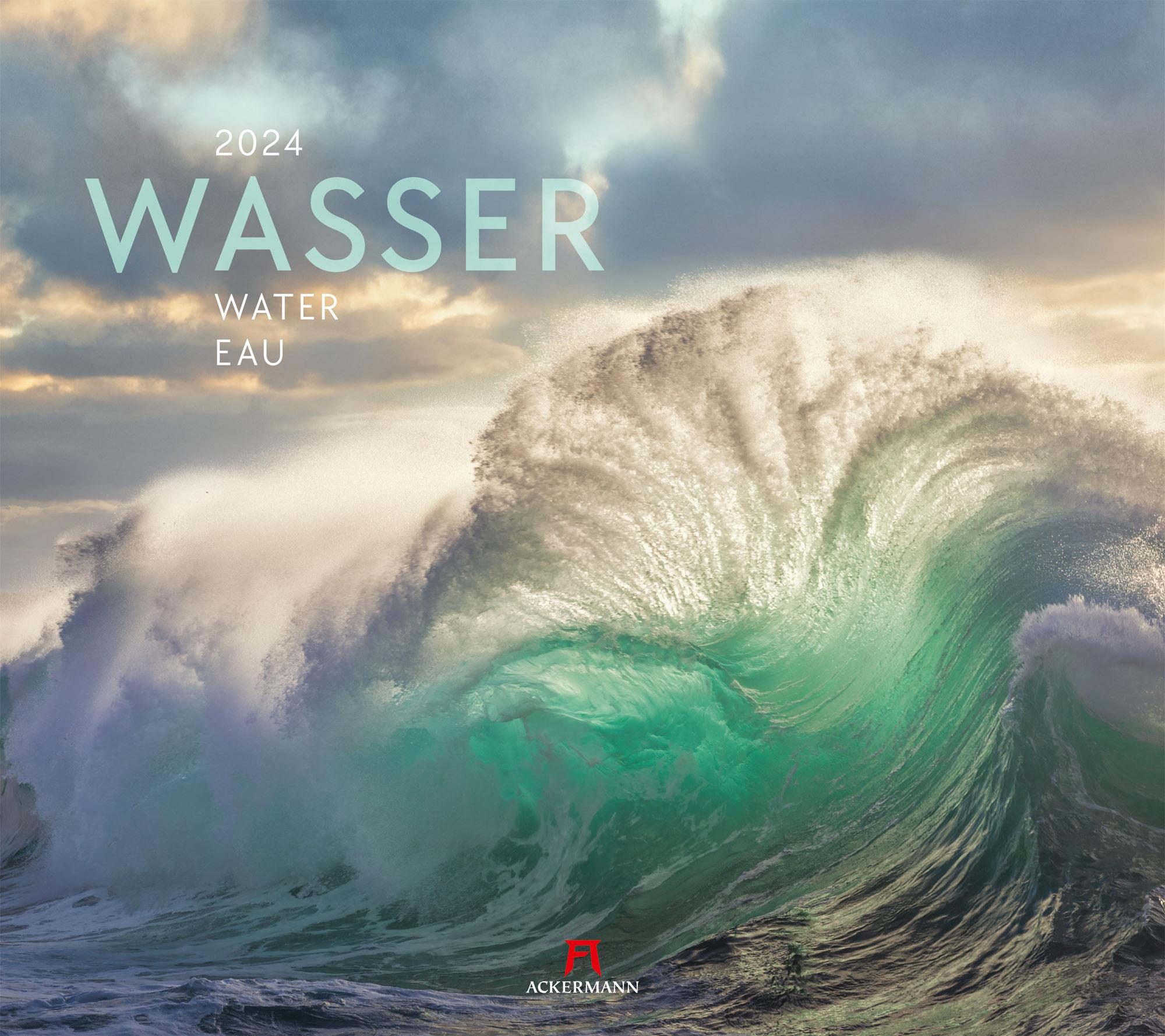 Vorderes Coverbild Wasser Kalender 2024