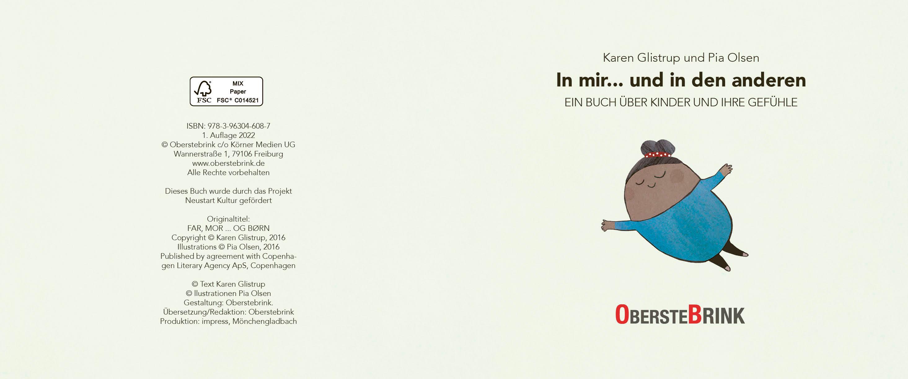 Beispielinhalt (Bild) In mir... und in den anderen - Ein Buch über Kinder und ihre Gefühle