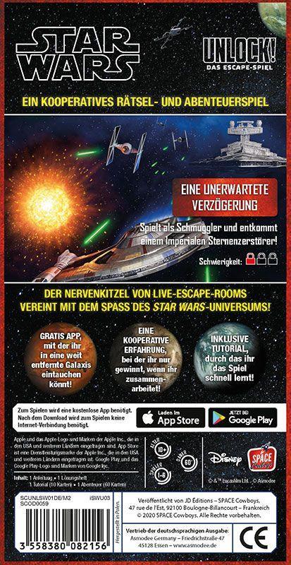 Beispielinhalt (Bild) Unlock! Star Wars Eine unerwartete Verzögerung (Einzelszenario)