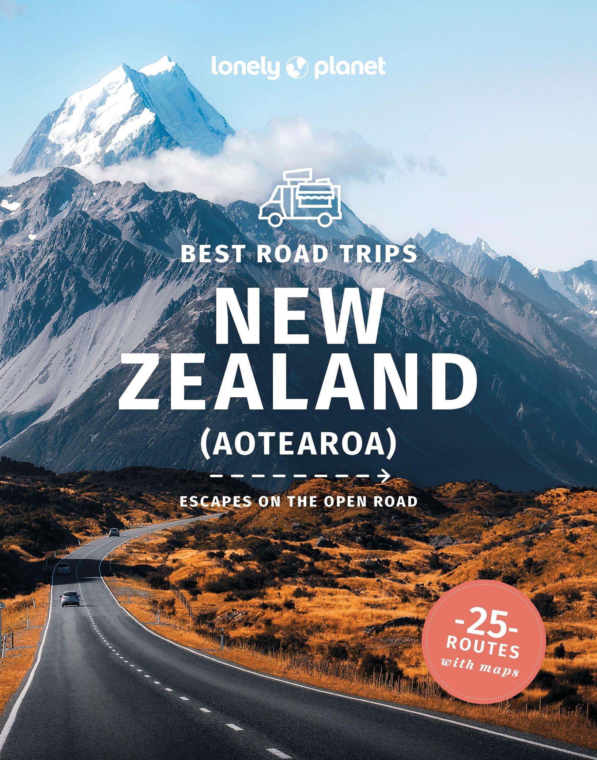 Vorderes Coverbild Lonely Planet Best Road Trips New Zealand