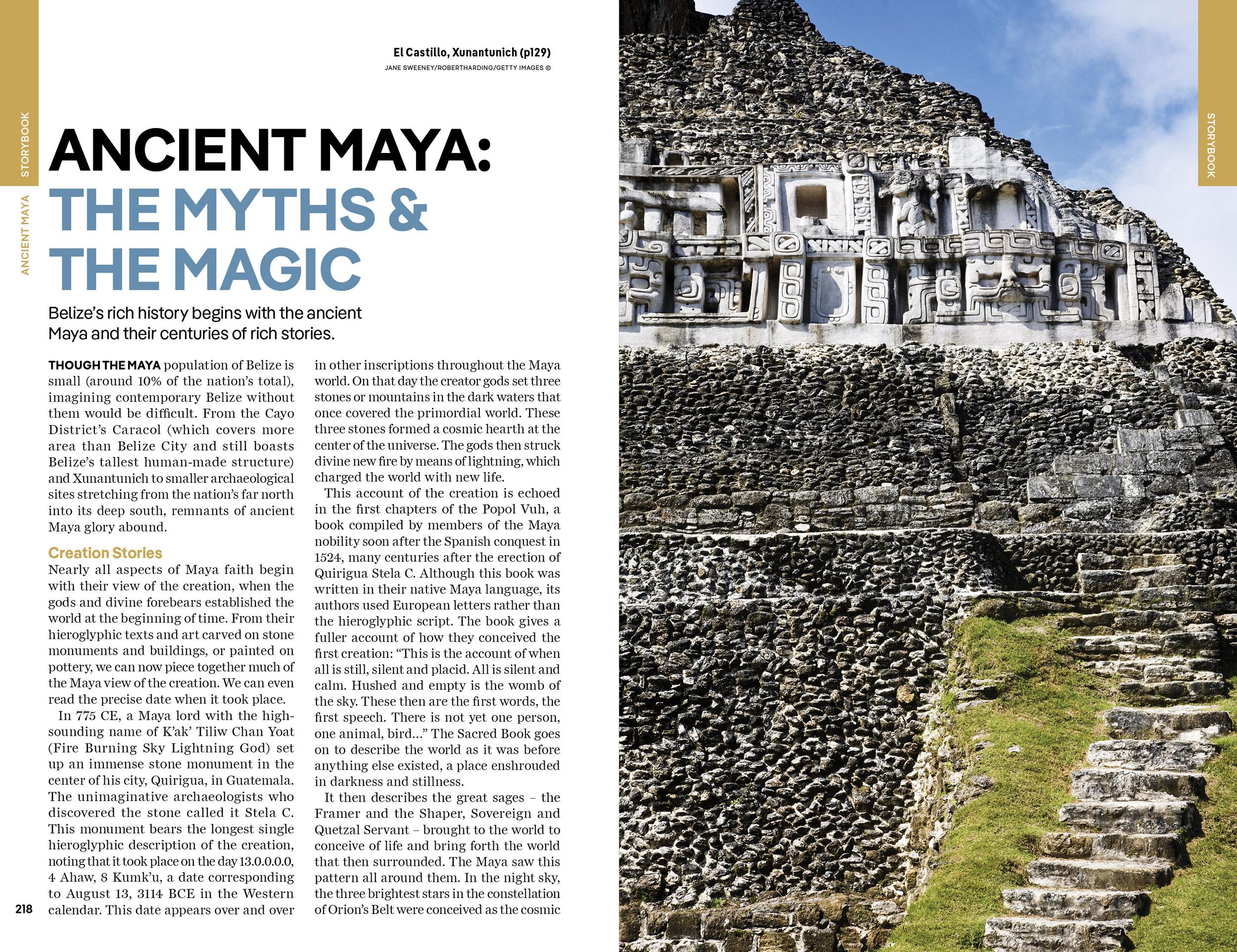 Beispielinhalt (Bild) Lonely Planet Belize