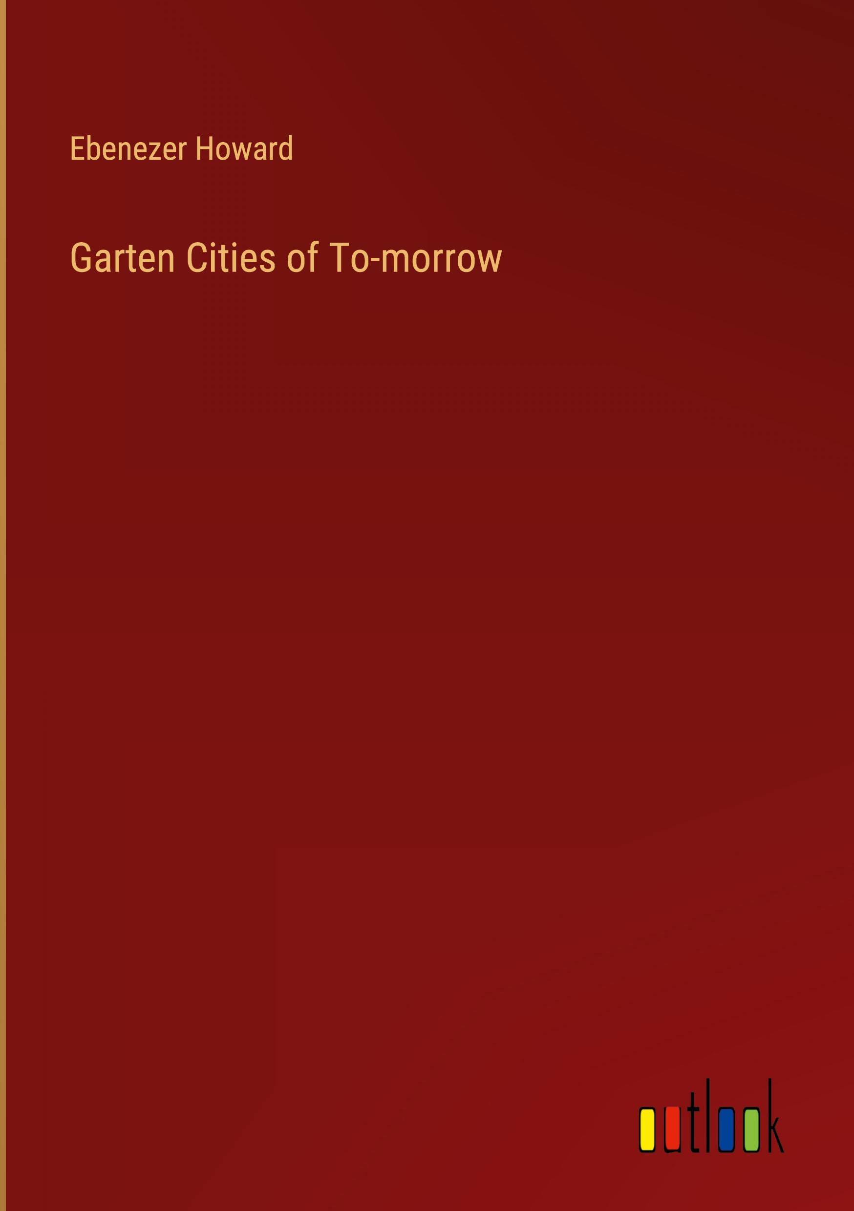 Vorderes Coverbild Garten Cities of To-morrow