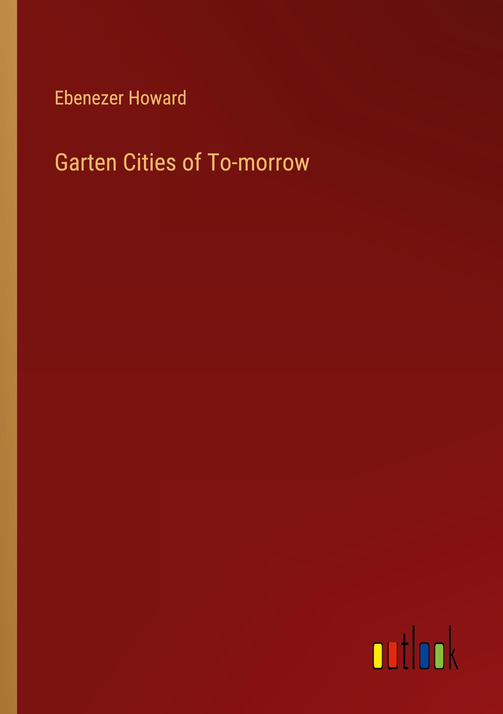 Vorderes Coverbild Garten Cities of To-morrow