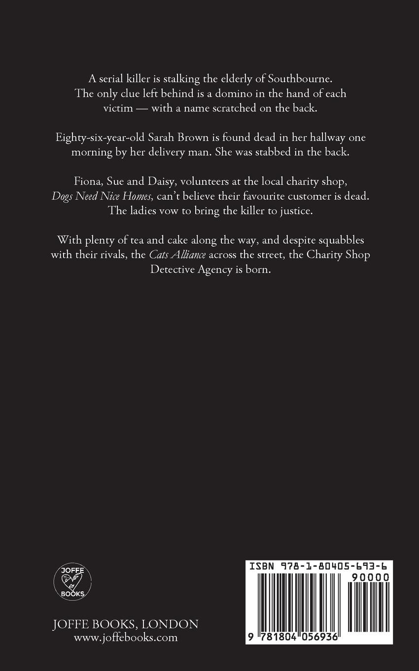 Rückseitencover THE CHARITY SHOP DETECTIVE AGENCY an absolutely gripping cozy mystery filled with twists and turns