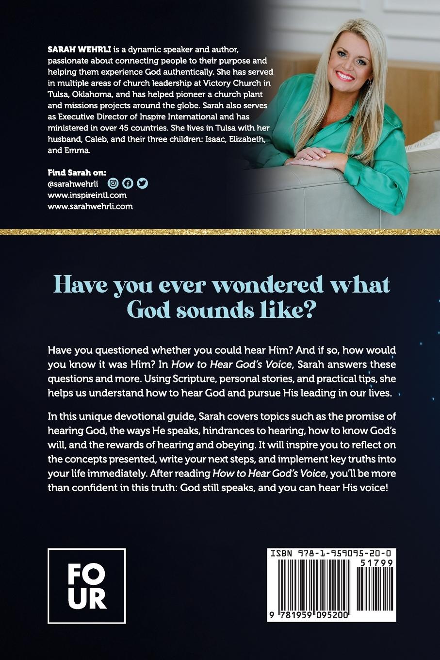 Rückseitencover How to Hear God's Voice