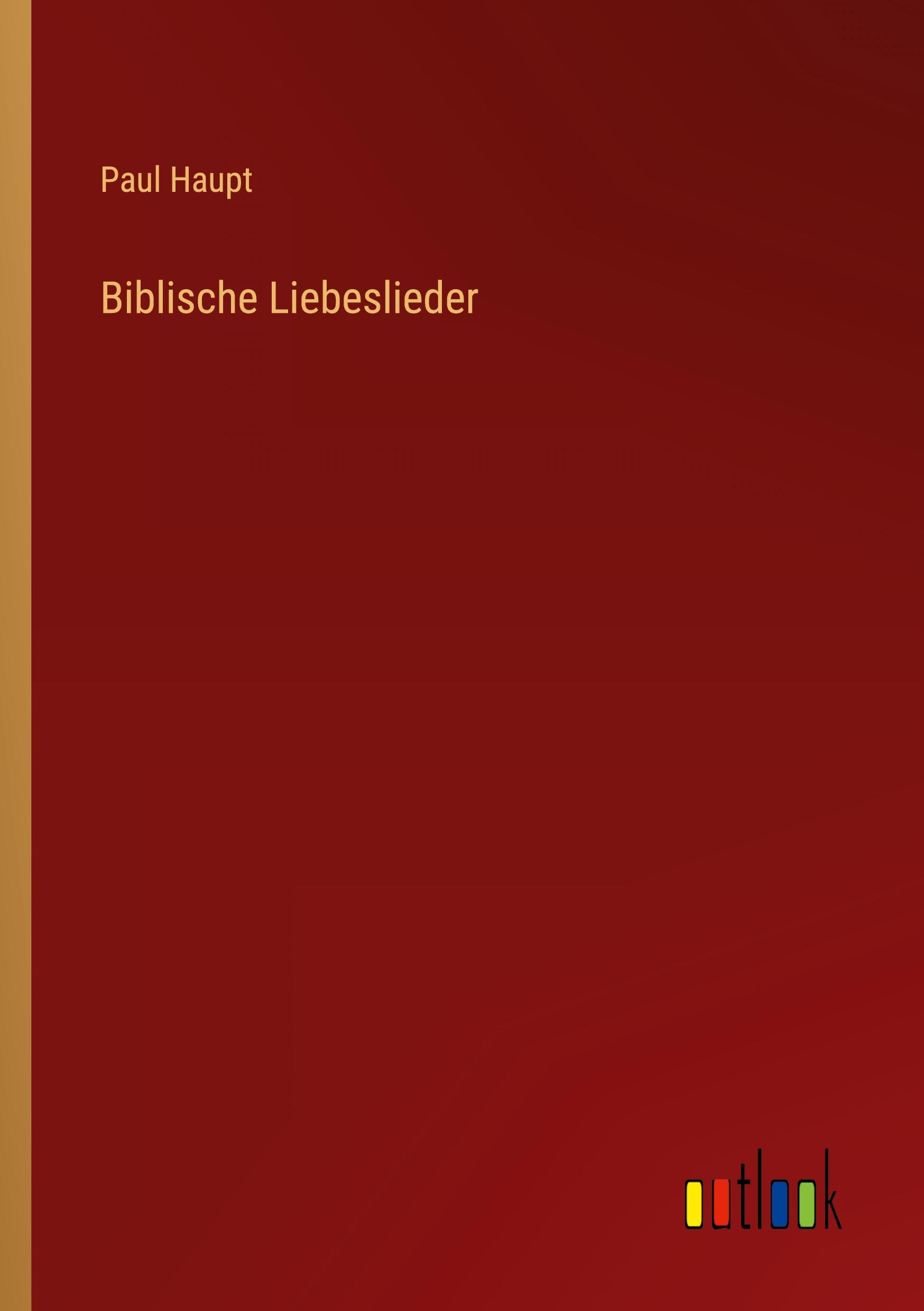 Vorderes Coverbild Biblische Liebeslieder