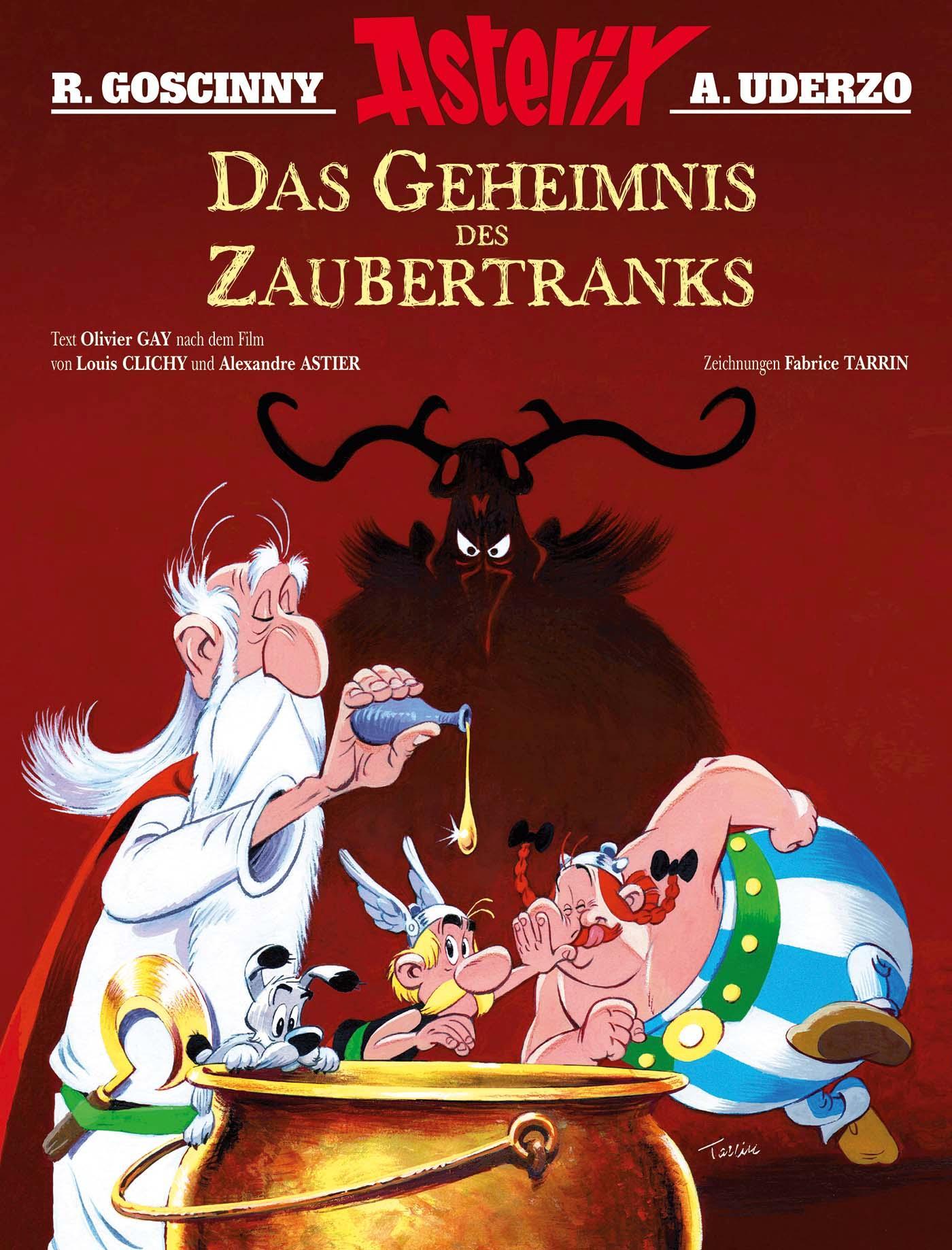 Vorderes Coverbild Asterix und das Geheimnis des Zaubertranks
