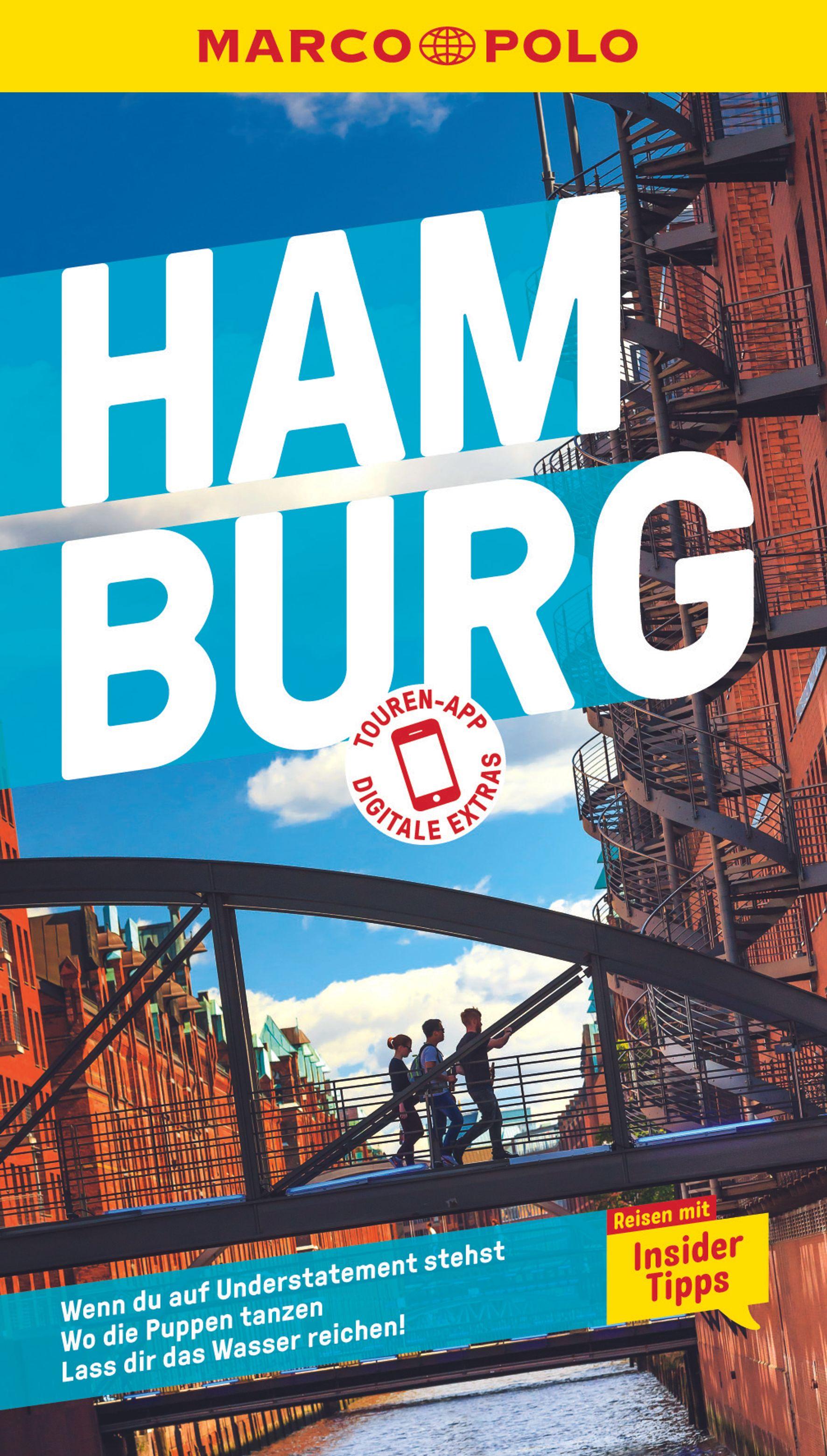Vorderes Coverbild MARCO POLO Reiseführer Hamburg