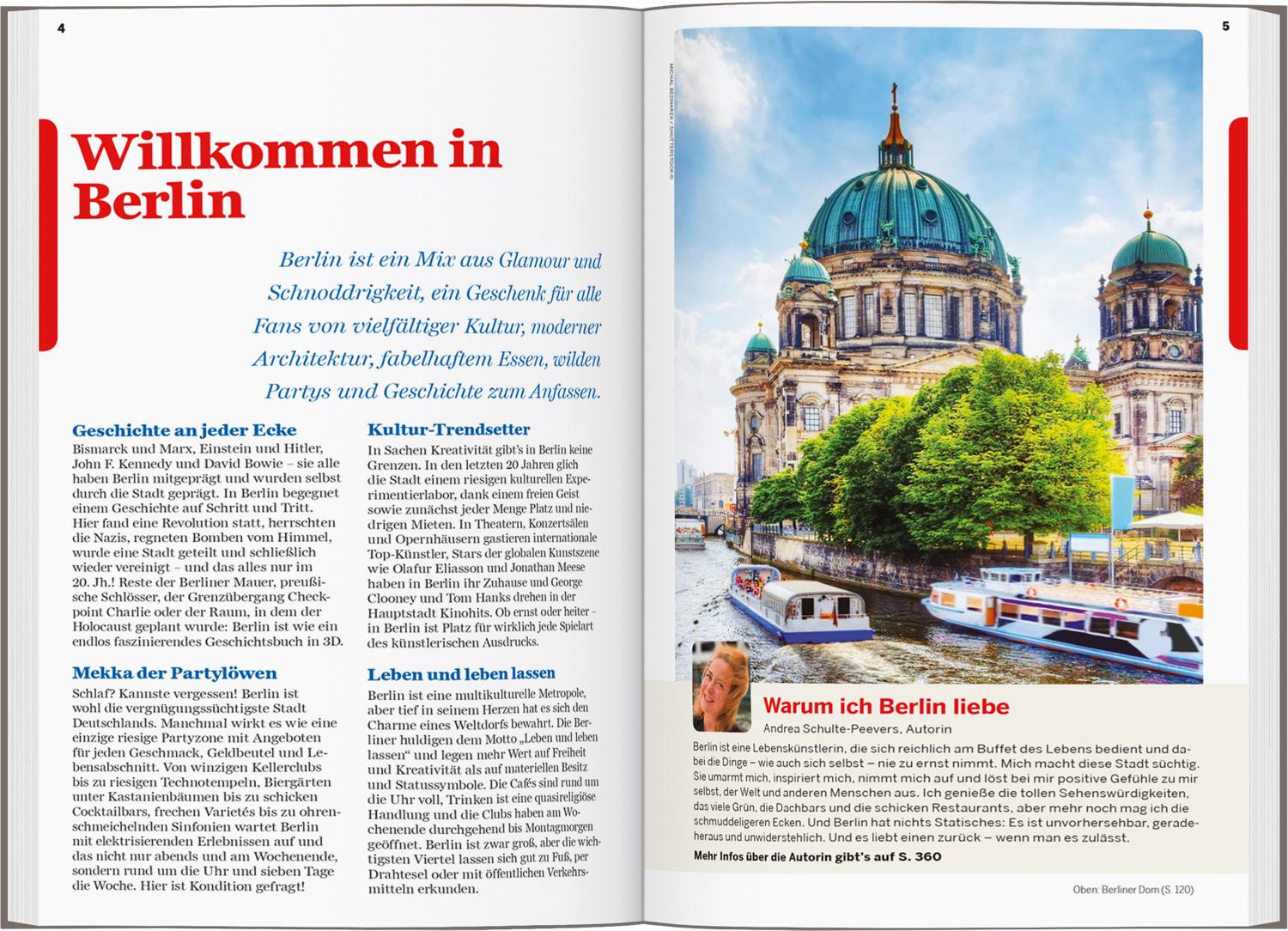 Beispielinhalt (Bild) LONELY PLANET Reiseführer Berlin