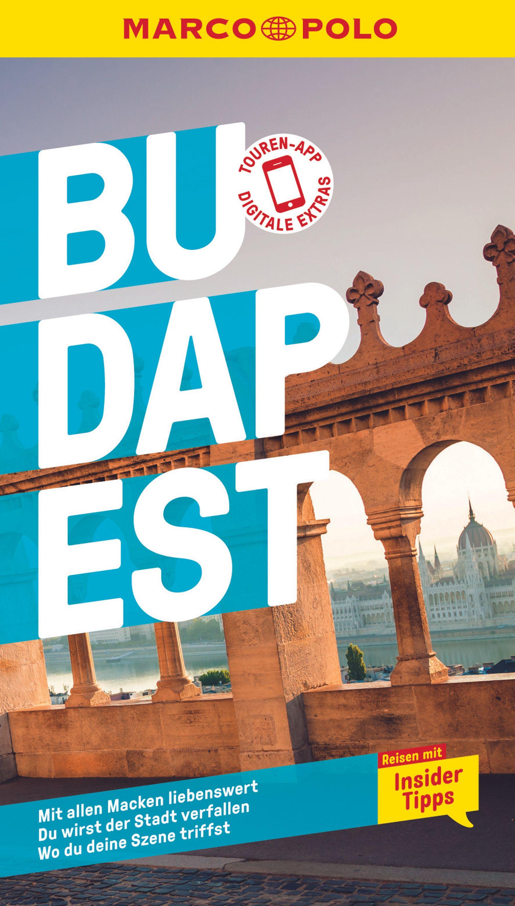 Vorderes Coverbild MARCO POLO Reiseführer Budapest