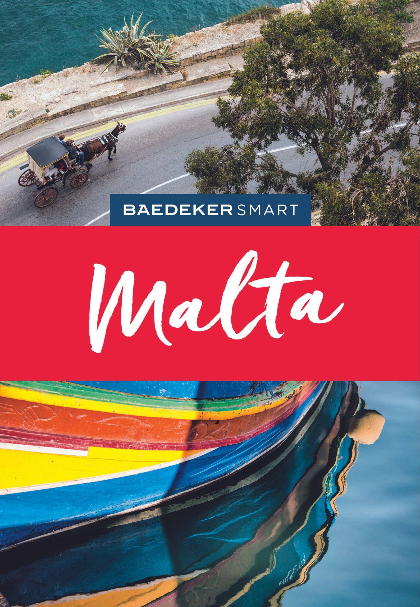 Vorderes Coverbild Baedeker SMART Reiseführer Malta