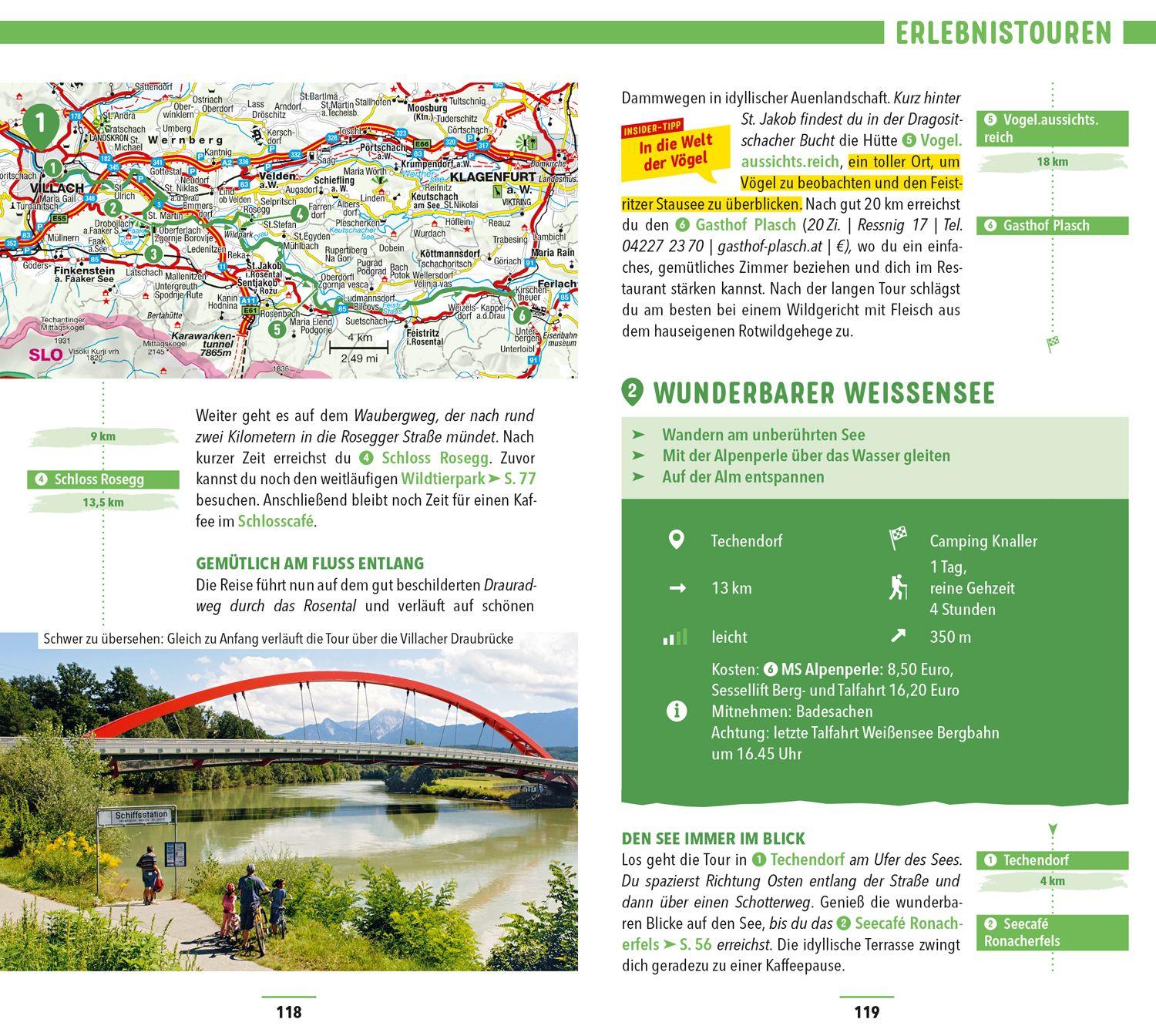 Beispielinhalt (Bild) MARCO POLO Reiseführer Kärnten