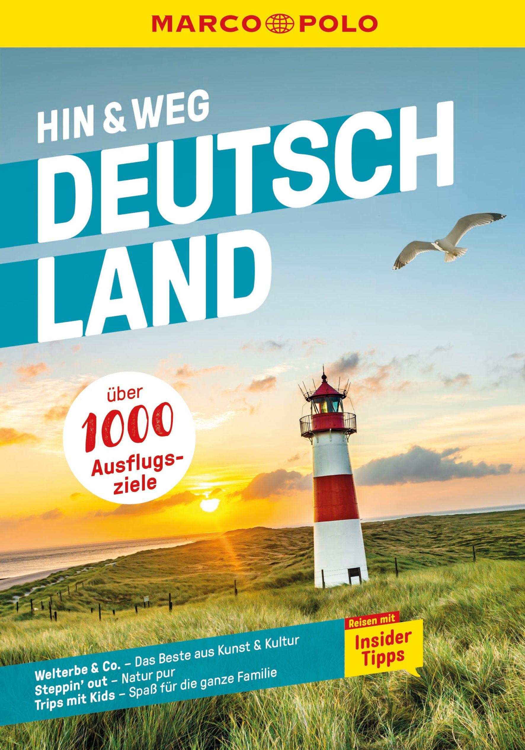 Vorderes Coverbild MARCO POLO Hin & Weg Deutschland