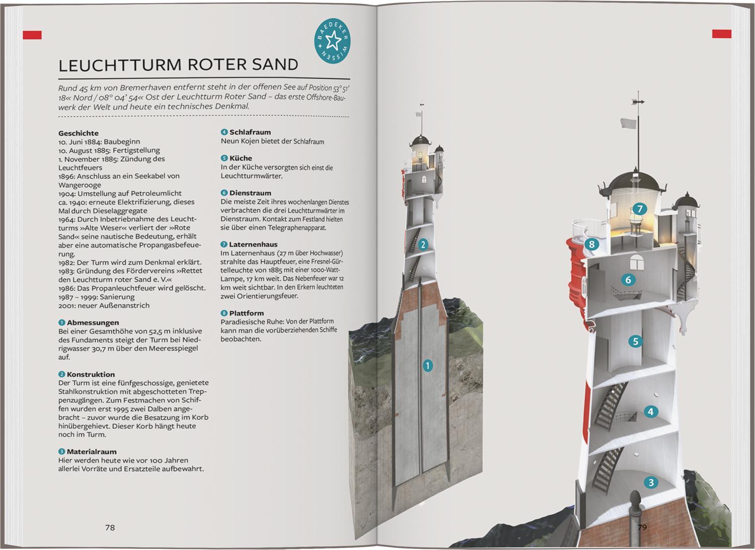 Beispielinhalt (Bild) Baedeker Reiseführer Deutsche Nordseeküste