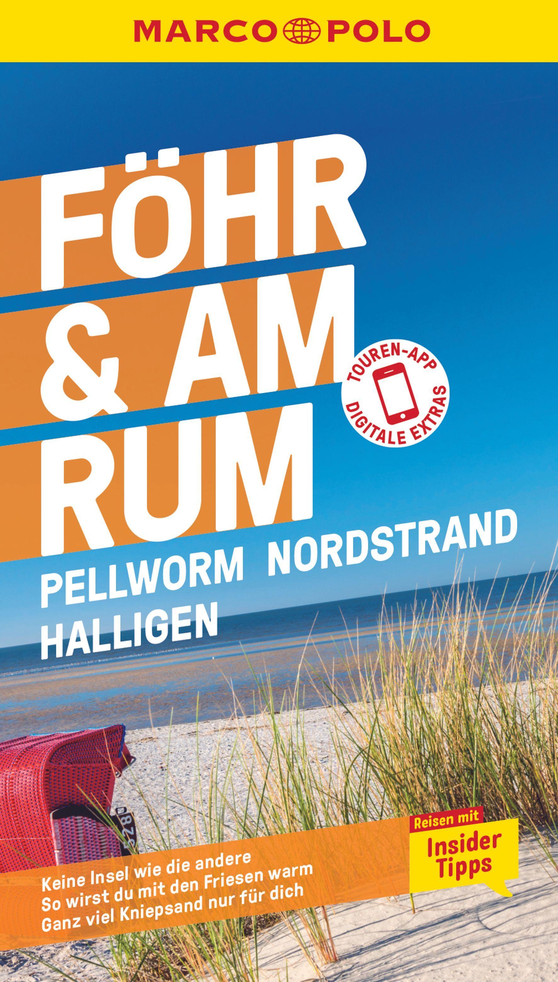 Vorderes Coverbild MARCO POLO Reiseführer Föhr, Amrum, Pellworm, Nordstrand, Halligen