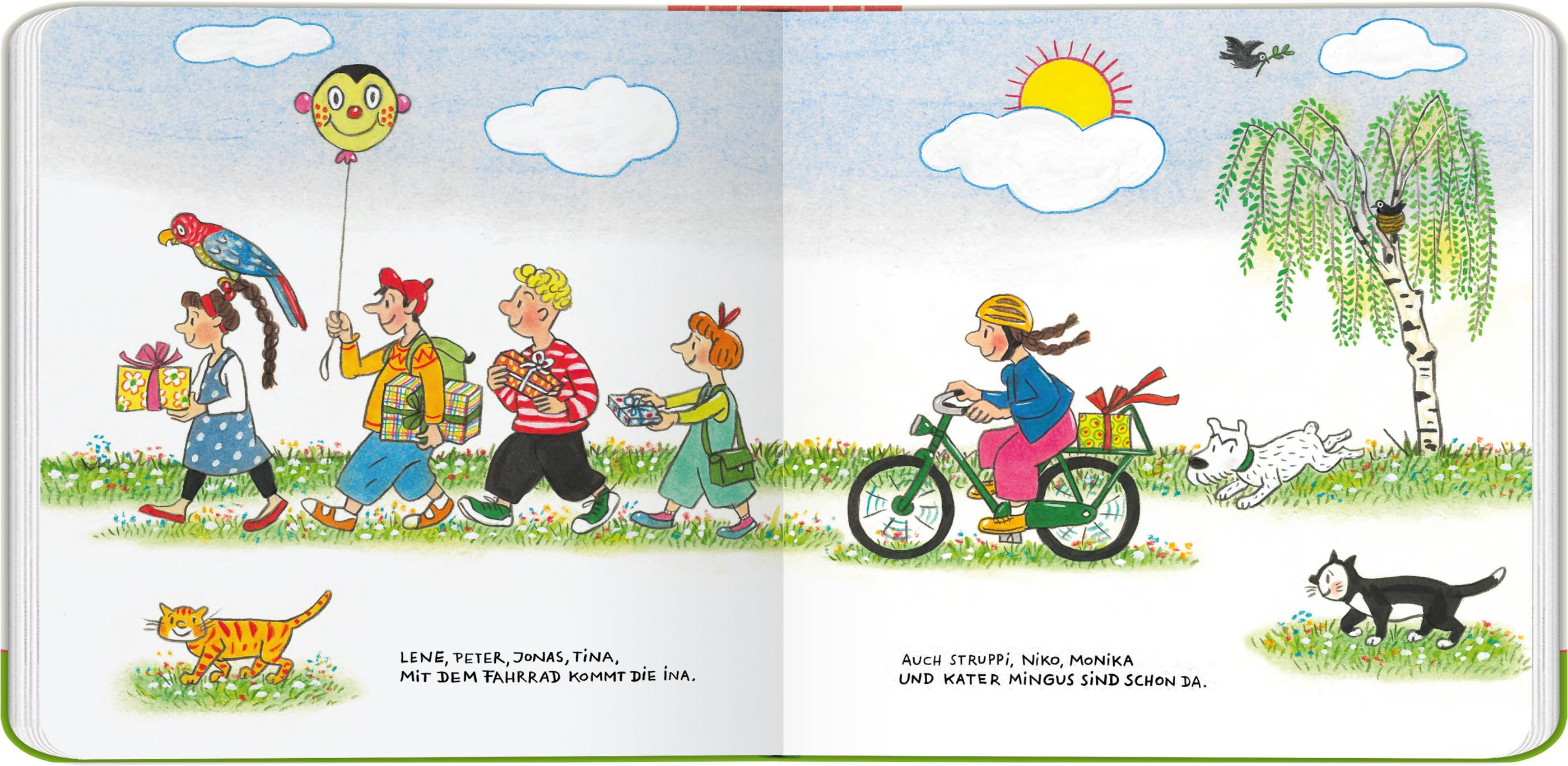 Beispielinhalt (Bild) Geburtstag in Wimmlingen