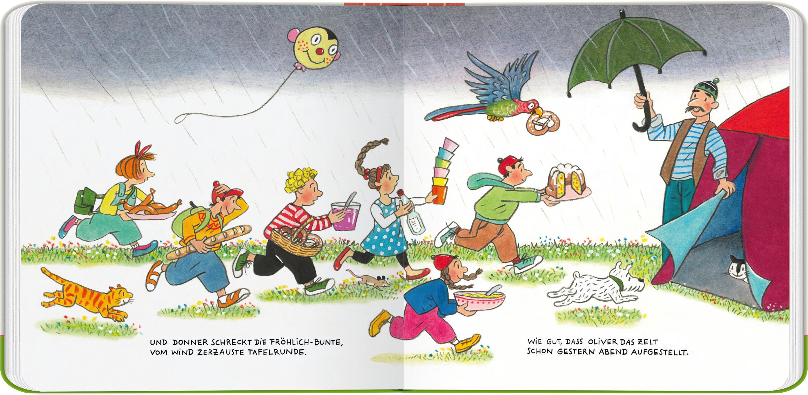 Beispielinhalt (Bild) Geburtstag in Wimmlingen