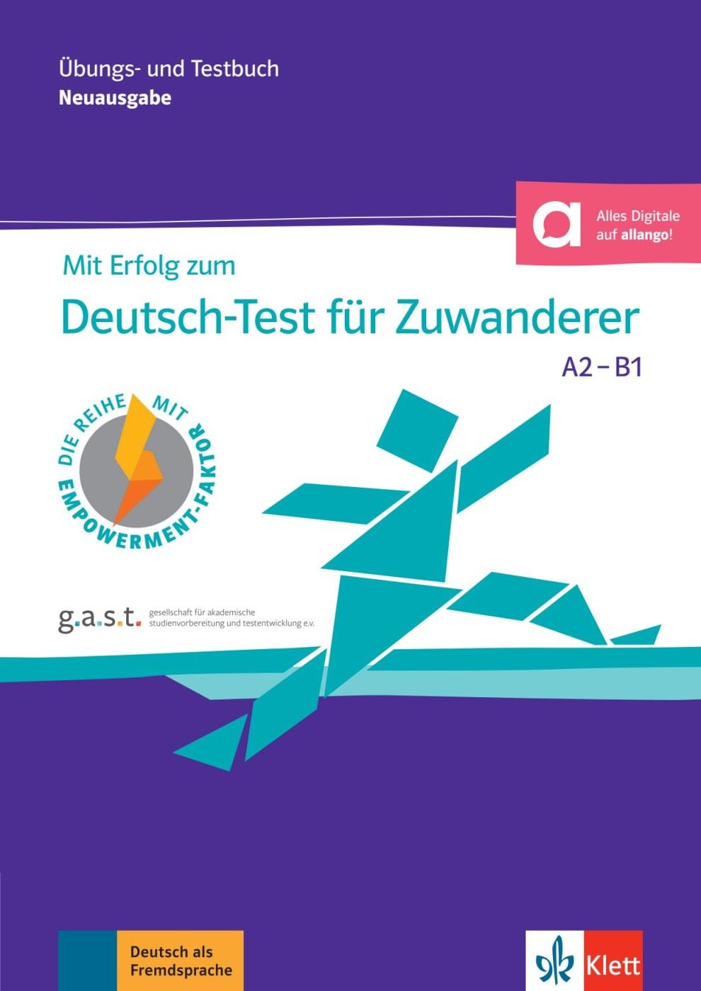 Vorderes Coverbild Mit Erfolg zum Deutsch-Test für Zuwanderer A2-B1 (DTZ)