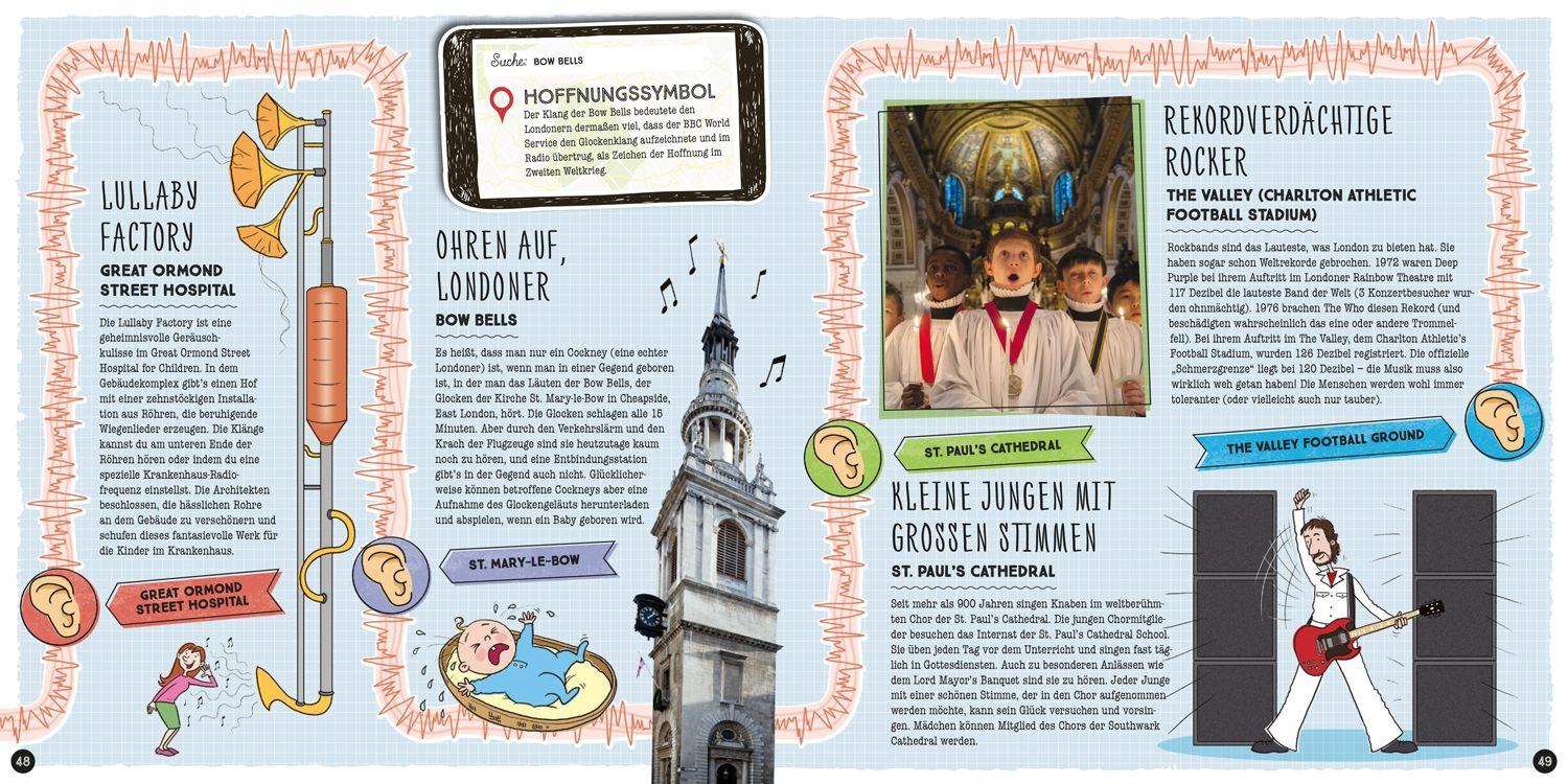 Beispielinhalt (Bild) LONELY PLANET Kinderreiseführer Komm mit nach London