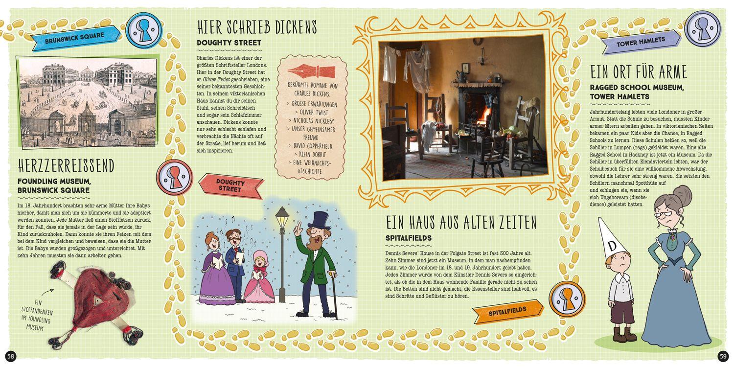 Beispielinhalt (Bild) LONELY PLANET Kinderreiseführer Komm mit nach London