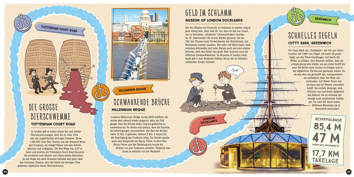 Beispielinhalt (Bild) LONELY PLANET Kinderreiseführer Komm mit nach London