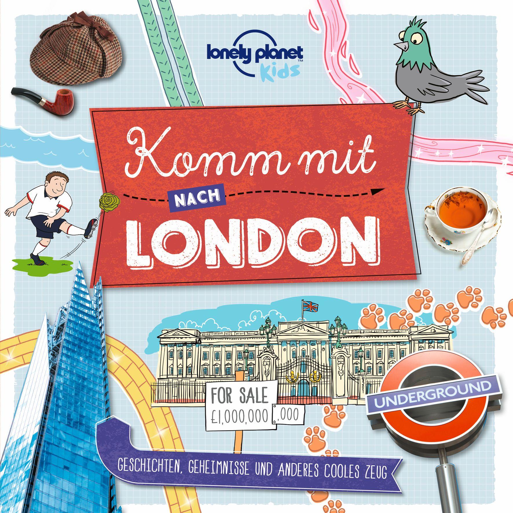 Vorderes Coverbild LONELY PLANET Kinderreiseführer Komm mit nach London