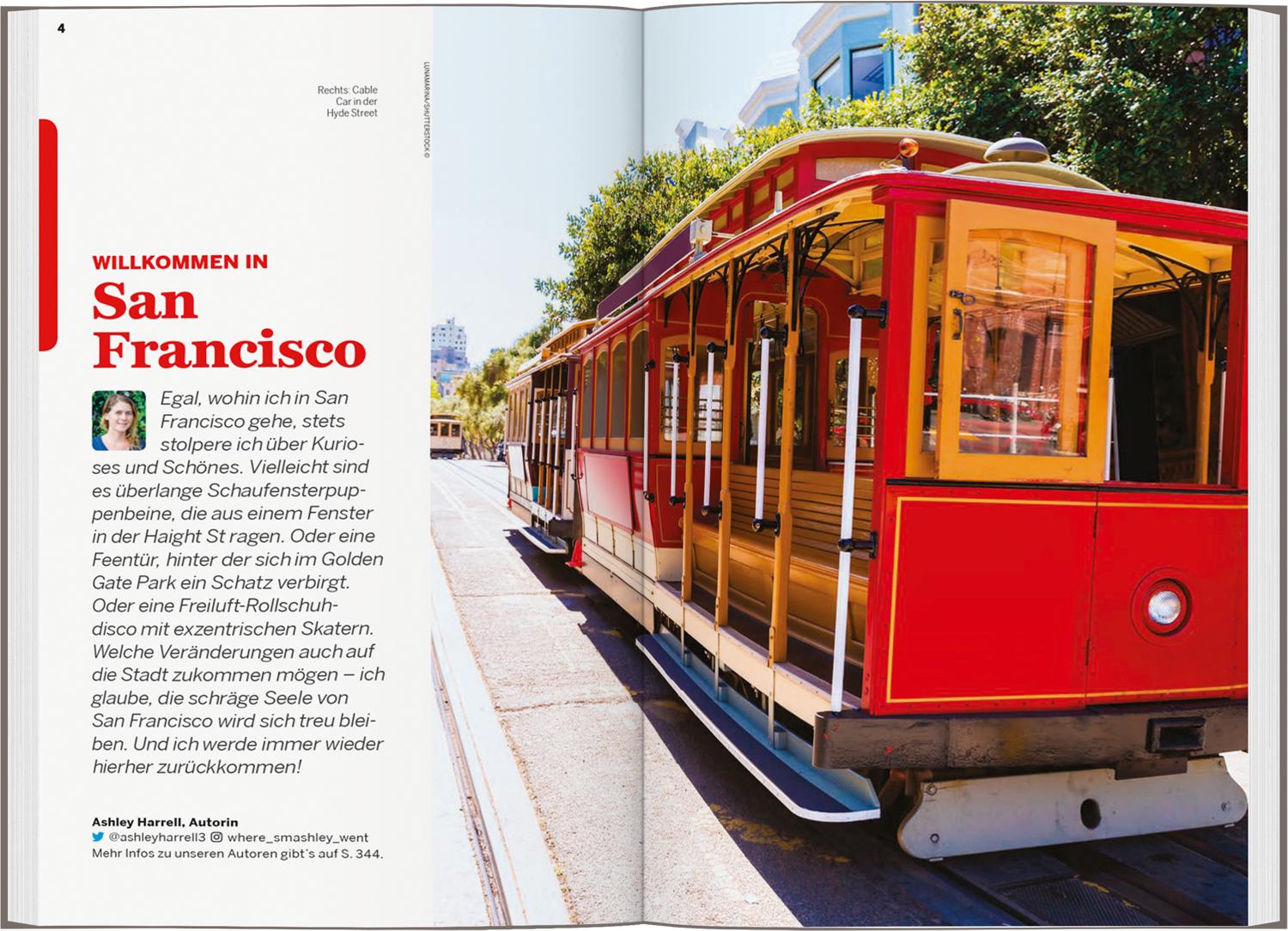Beispielinhalt (Bild) LONELY PLANET Reiseführer San Francisco