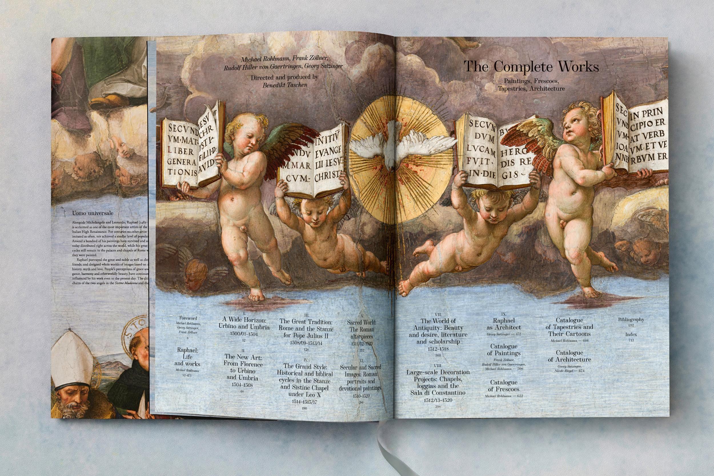 Beispielinhalt (Bild) Raphael. The Complete Works. Paintings, Frescoes, Tapestries, Architecture